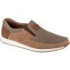 Rieker papuče Moccasins hnedé