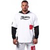 Nebbia Tričko s kapucí PLAY BIG 376 bílá - XL Nebbia Tričko s kapucí PLAY BIG 376 bílá - XL
