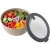 Orion Misa / box s vekom DORA 2,6L, guľatá pr. 21 cm, sv. hnedá Orion Misa / box s vekom DORA 2,6L, guľatá pr. 21 cm, sv. hnedá