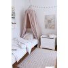 COTTON & SWEETS Ľanový baldachýn Pure Nature - Púdrovo ružový COTTON & SWEETS Ľanový baldachýn Pure Nature - Púdrovo ružový