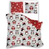Posteľná Bielizeň vianočné 140x200 scandic 076 tučniaky Posteľná Bielizeň vianočné 140x200 scandic 076 tučniaky