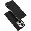 Dux Ducis Skin Pro flipové kožené puzdro na Xiaomi Poco F6 Black CAS144498A