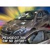 Deflektory na Peugeot 308 SW 2013-2021 (predné) Deflektory na Peugeot 308 SW 2013-2021 (predné)