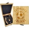 Sablio Darčeková sada na víno Futbalová legenda: 147×168×49 mm Sablio Darčeková sada na víno Futbalová legenda: 147×168×49 mm