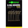 Korda Rovnátka Kickers D Rig Brown M 10 ks Korda Rovnátka Kickers D Rig Brown M 10 ks