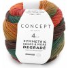 SYMMETRIC DEGRADÉ SOCKS Katia Farby SYMMETRIC DEGRADÉ SOCKS: 81 zelená-okrová-oranžová-červená SYMMETRIC DEGRADÉ SOCKS Katia Farby SYMMETRIC DEGRADÉ SOCKS: 81 zelená-okrová-oranžová-červená