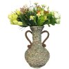 MagicHome Záhradná dekorácia Váza 27x27x40 cm Gecco, keramika MagicHome Záhradná dekorácia Váza 27x27x40 cm Gecco, keramika