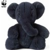WWF Klub mláďat WWF - Slon Ebu (antracitová, 29 cm) plyšová hračka pre batoľatá Slon
