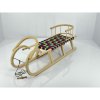 WOODEN TOYS Detské drevené sánky mega durable s operadlom a rukoväťou 120cm - nosnosť 200KG!!! WOODEN TOYS Detské drevené sánky mega durable s operadlom a rukoväťou 120cm - nosnosť 200KG!!!