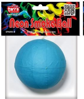 Neon Smoke Ball Modrá dýmovnica 1 ks
