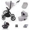 Zopa SET kočík Move+ korba+adaptéry+autosedačka 2023, Silver Grey/Silver Zopa SET kočík Move+ korba+adaptéry+autosedačka 2023, Silver Grey/Silver