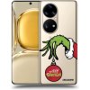 Picasee silikónový prehľadný obal pre Huawei P50 - Grinch Picasee silikónový prehľadný obal pre Huawei P50 - Grinch