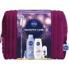 Nivea darčeková sada Bag Smooth Care 2025 telové mlieko 400 ml, sprchovací gél 250 ml, antiperspirant 50 ml, Labello balzam na pery 4,8 g Nivea darčeková sada Bag Smooth Care 2025 telové mlieko 400 ml, sprchovací gél 250 ml, antiperspirant 50 ml, Labello balzam na pery 4,8 g