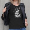 Dámske tričko s potlačou Musical Čierna XXL Dámske tričko s potlačou Musical Čierna XXL