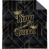 Detexpol přehoz na postel King and Queen gold 220 x 240 cm Detexpol přehoz na postel King and Queen gold 220 x 240 cm