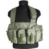 Mil-tec taktická Chest Rig 6 vreciek oliv Mil-tec taktická Chest Rig 6 vreciek oliv