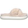 Dámske šľapky AQUOS, WARMY béžová,Biela 36/37 Dámske šľapky AQUOS, WARMY béžová,Biela 36/37