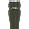 Thermos Style vodotěsný termohrnek s otočným uzávěrem 470 ml vojenská zelená