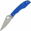 Spyderco GRASSHOPPER BLUE G-10 PLAINEDGE Spyderco GRASSHOPPER BLUE G-10 PLAINEDGE