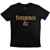 Fontaines D.C. Gothic Logo čierna