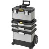 STANLEY 1-95-622 kovoplastový pojízdný rozkládací box na nářadí 20 STANLEY 1-95-622 kovoplastový pojízdný rozkládací box na nářadí 20