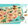 DJECO Drevené Puzzlo Dino DJECO Drevené Puzzlo Dino