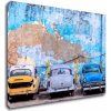 Impresi Obraz Stará modrá auta - 70 x 50 cm Impresi Obraz Stará modrá auta - 70 x 50 cm
