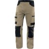 DELTA M5PA3 / Pánske odolné pracovné nohavice - béžová-čierna S DELTA M5PA3 / Pánske odolné pracovné nohavice - béžová-čierna S