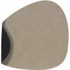 LIND Prestieranie Curve BULL obojstranné teplo šedá čermá koža 37x44cm