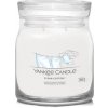 Yankee Candle Aromatická sviečka Signature sklo stredná Clean Cotton 368 g Yankee Candle Aromatická sviečka Signature sklo stredná Clean Cotton 368 g