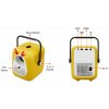AOpen QF23, Smart LED, FHD (1920 x 1080) 250 ANSI, 1000:1, HDMI, USB, Wifi, repro 2x3W, 1.23 Kg, Yellow AOpen QF23, Smart LED, FHD (1920 x 1080) 250 ANSI, 1000:1, HDMI, USB, Wifi, repro 2x3W, 1.23 Kg, Yellow
