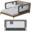 Ochranná zábrana na posteľ 150 cm Cover 25 Grey Ochranná zábrana na posteľ 150 cm Cover 25 Grey