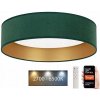 Okrúhle stropné svietidlo Brilagi zelené Okrúhle stropné svietidlo Brilagi zelené