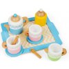 Bigjigs Toys Čajová sada s podnosom Bigjigs Toys Čajová sada s podnosom