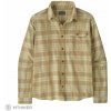 Patagonia Longsleeved Lightweight Fjord Flannel košeľa, builder: weathered stone M Patagonia Longsleeved Lightweight Fjord Flannel košeľa, builder: weathered stone M