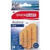 3M Česko, spol. s r.o. 3M SPOFAPLAST č.603 Náplasti Rodinný mix 2 typy, 5 veľkostí, 1x24 ks