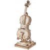 Robotime drevené 3D puzzle Violončelo 58 ks Robotime drevené 3D puzzle Violončelo 58 ks