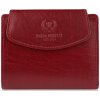 Paolo Peruzzi peňaženka z pravej kože červená dámska