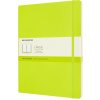 Nelinkovaný zápisník Moleskine v brožovanej väzbe XL limetkový Nelinkovaný zápisník Moleskine v brožovanej väzbe XL limetkový