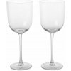 Ferm Living Poháre na biele víno Host 2 ks, clear Ferm Living Poháre na biele víno Host 2 ks, clear
