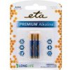 Batéria alkalická ETA PREMIUM AAAA, blister 2ks (LR8PREM2) Batéria alkalická ETA PREMIUM AAAA, blister 2ks (LR8PREM2)
