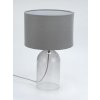 RABALUX 74047 Luxin stolná lampička V330mm 1xE14 tónované sklo, šedá RABALUX 74047 Luxin stolná lampička V330mm 1xE14 tónované sklo, šedá