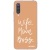 Picasee silikonový průhledný obal pro Xiaomi Mi 9 SE - Boss Mama Picasee silikonový průhledný obal pro Xiaomi Mi 9 SE - Boss Mama