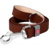 WAUDOG natural leather dog leash 20 mm wide, 122 cm long brown WAUDOG natural leather dog leash 20 mm wide, 122 cm long brown