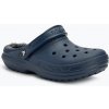 Šľapky Crocs Classic Lined Clog navy/charcoal Šľapky Crocs Classic Lined Clog navy/charcoal