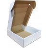 Krabice na koláče 280x240x80mm biela-hnedá Krabice na koláče 280x240x80mm biela-hnedá