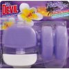 Dr. Devil 3v1 Sunset Blossom tekutý WC blok, košíček + náplň 3× 55 ml Dr. Devil 3v1 Sunset Blossom tekutý WC blok, košíček + náplň 3× 55 ml