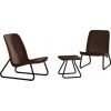 Zahradní nábytek Keter Rio Patio set whiskey hnědý Zahradní nábytek Keter Rio Patio set whiskey hnědý