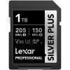 Lexar Professional SILVER PLUS SDXC R205/W150 (V30) 1TB Lexar Professional SILVER PLUS SDXC R205/W150 (V30) 1TB