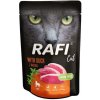 RAFI Cat Grain Free - Bezlepková kapsička s kačacím mäsom pre mačky 100g RAFI Cat Grain Free - Bezlepková kapsička s kačacím mäsom pre mačky 100g